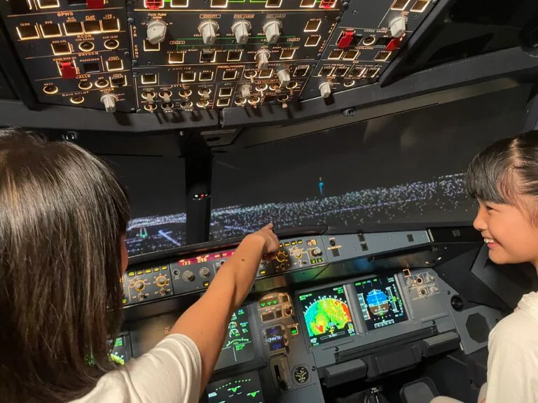 access to A320 Simulator with guidance of active pilot