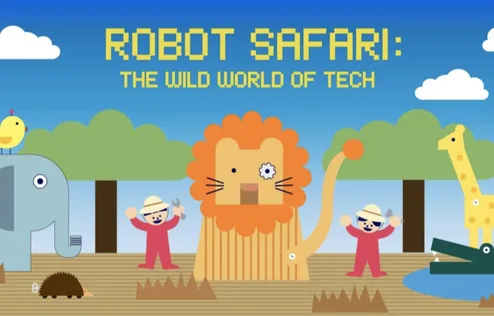 Robot Safari Banner