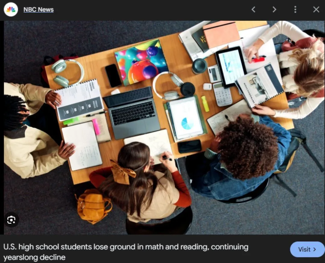 children reading focus learning habits long form reading attention span education trends